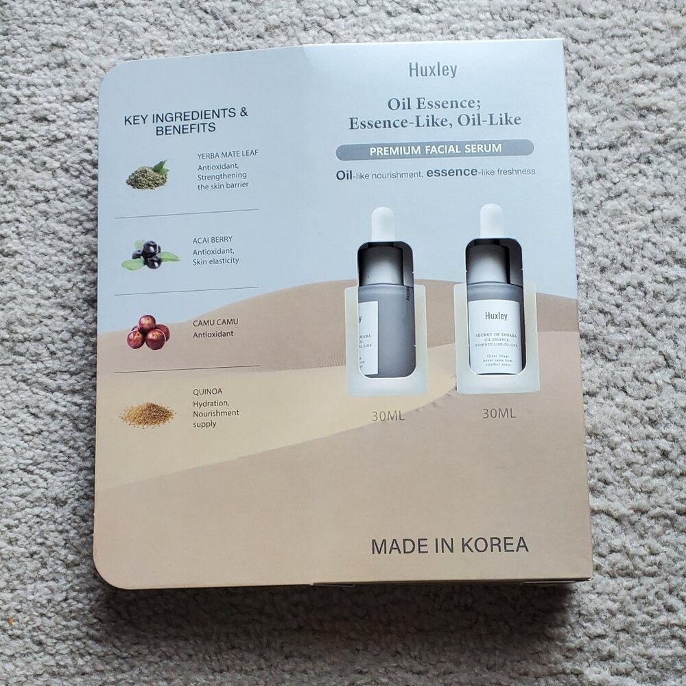 Huxley Oil Essence - Premium Facial Serum